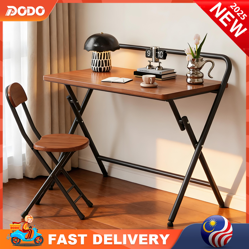NEW】Foldable Writing Desk Study Table Portable Folding Table Computer ...