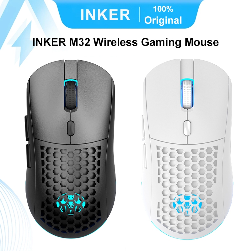 INKER M32 Wireless Gaming Mouse 2.4GHz | RGB Backlit | Office & Gaming ...