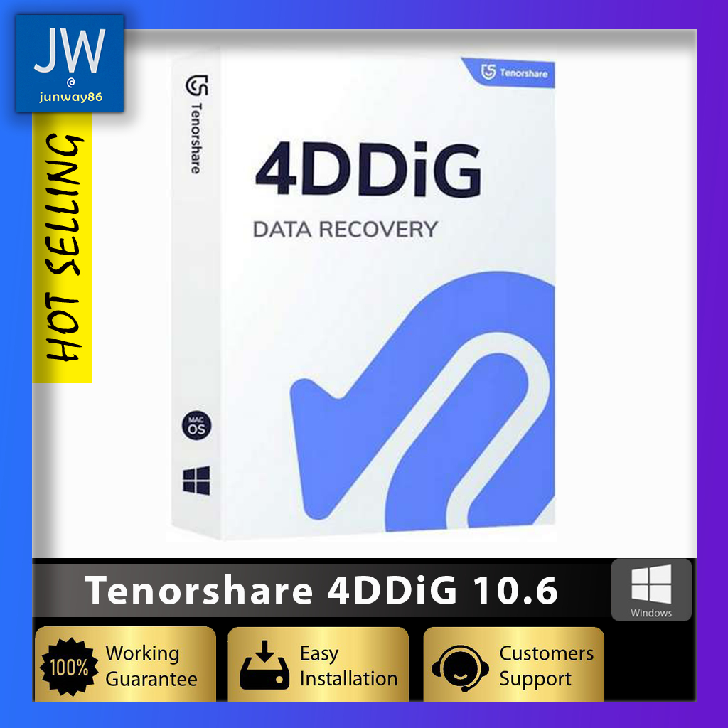 Tenorshare 4DDiG 10.6.14 with Installation Tutorial (Jan 2026 Update ...