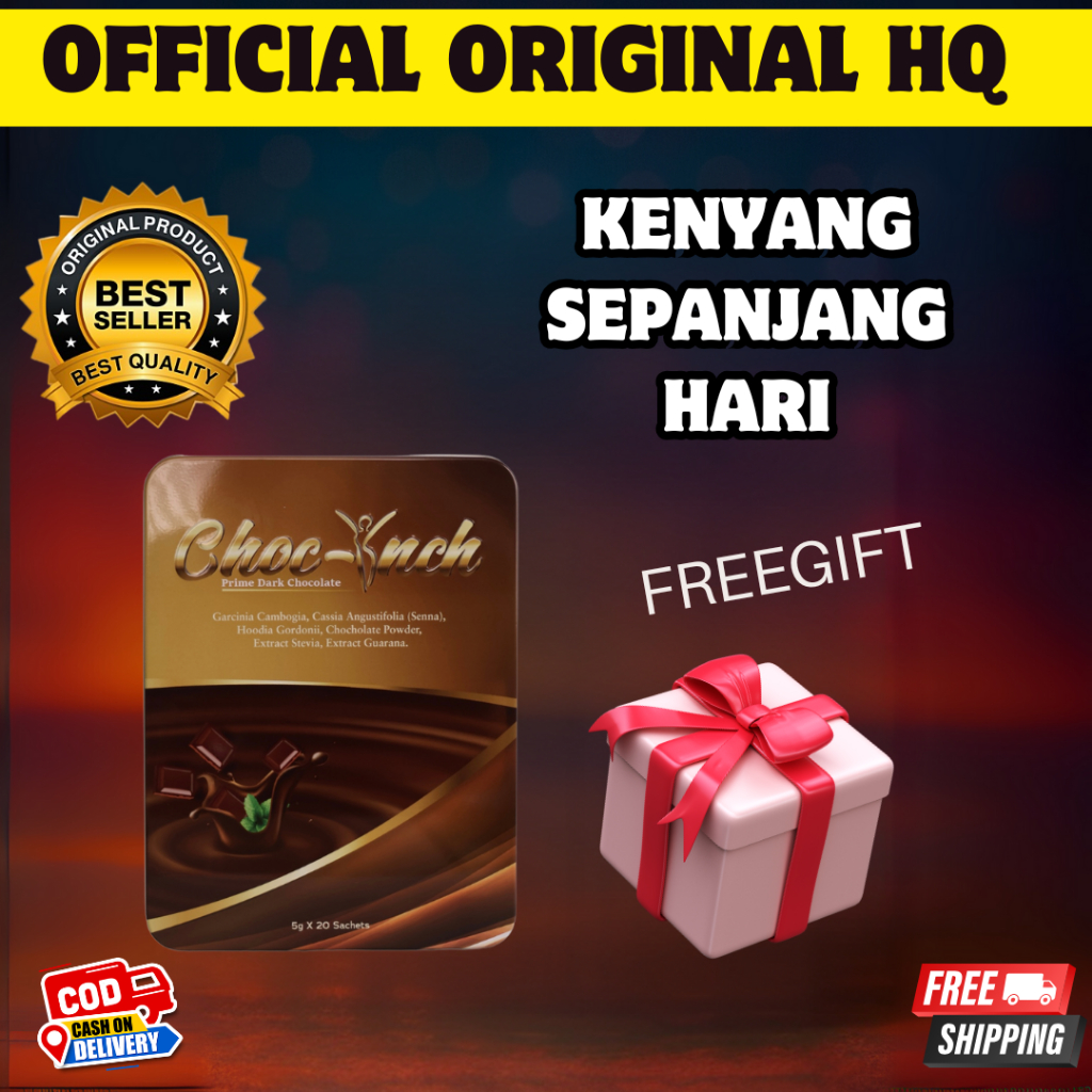 🔥Choc Inch Original HQ with FREE GIFT | Supplement | Ubat kurus ...
