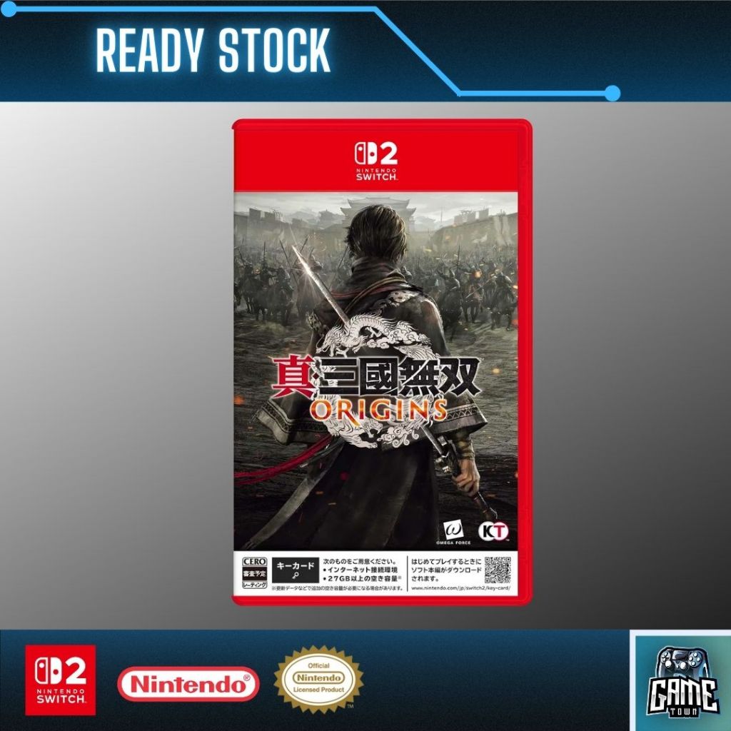 Nintendo Switch 2 Dynasty Warriors Origins 真三国无双起源(English