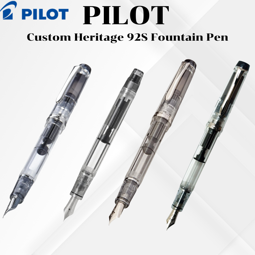 PILOT Custom Heritage 92S Fountain Pen Series(F,M,B,FM)【Direct from ...