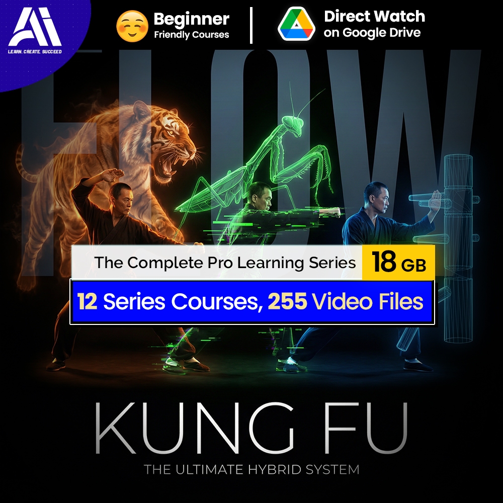 255 Kung Fu Video Course Bundle - 12 series Kung Fu Video Course ...