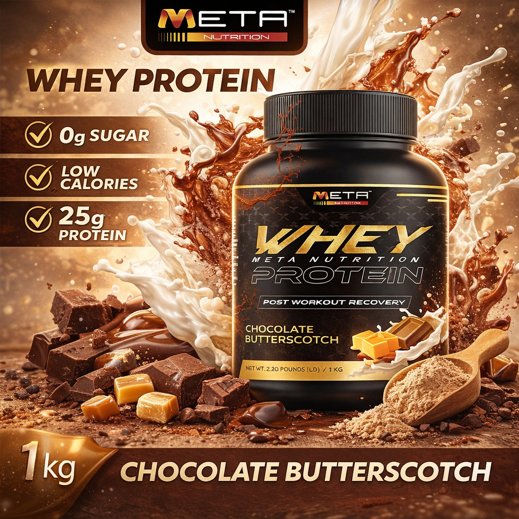 🔥 WHEY PROTEIN 25g, Zero Sugar by Meta Nutrition （Chocolate） | Shopee ...