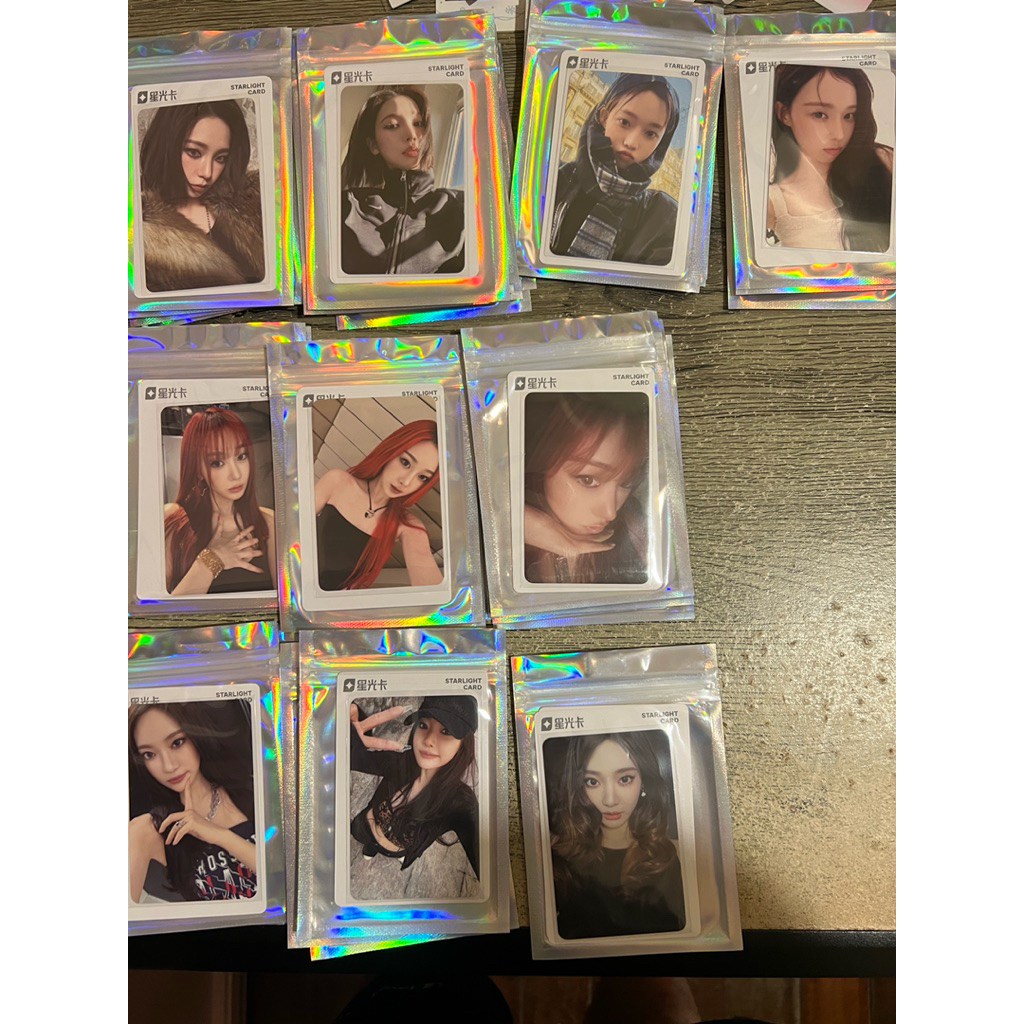 aespa Dirty Work QQ music starlight card Karina Giselle Winter