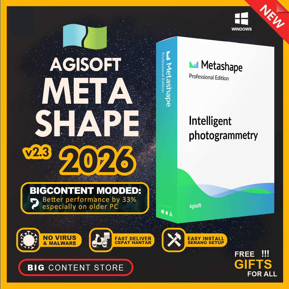 Agisoft Metashape 2026 v2.3 💯 EASY INSTALL SOFTWARE 💯 LIFETIME PREMIUM ...