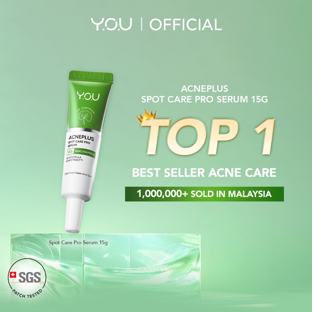 YOU AcnePlus Spot Care Pro Serum Best Seller Acne Serum with 4D ...
