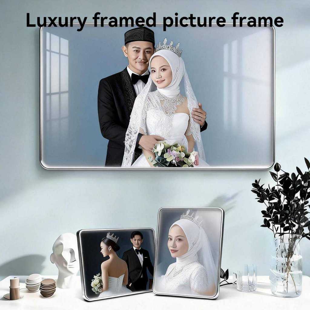 Handmade custom crystal photo frames new custom photo frames family ...