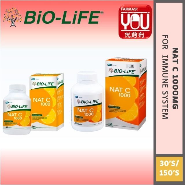 Bio-Life NAT C 1000mg (30's/150's) | Shopee Malaysia