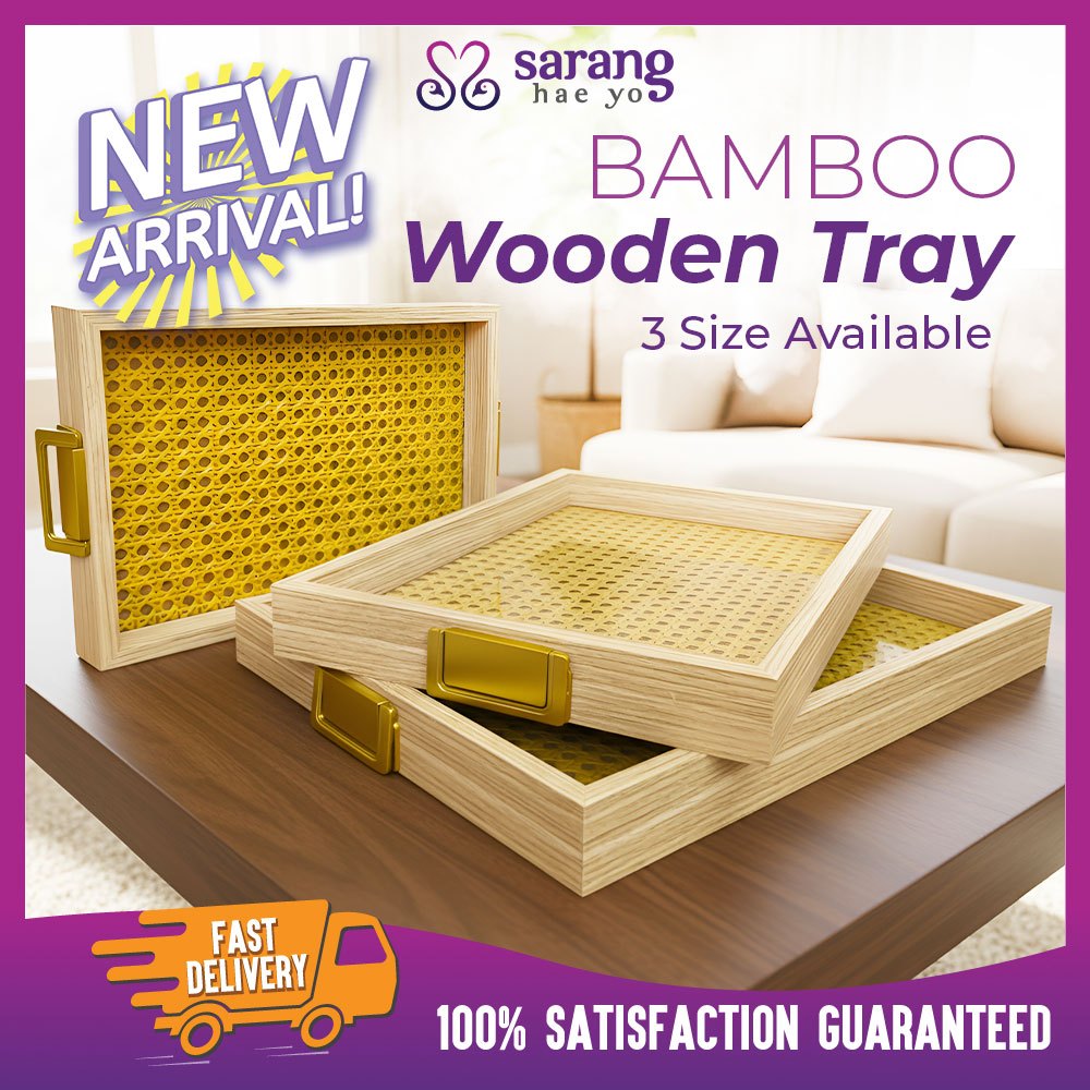 Dulang Kayu Bamboo Wooden Dulang Hantaran Kahwin Talam Dulang Tapak ...
