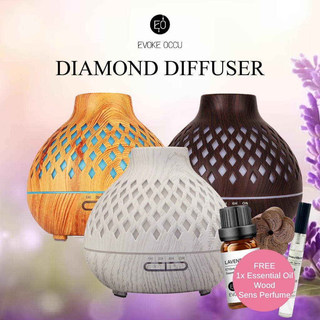 Evoke Occu Ultrasonic Aroma Diffuser Air Humidifier FREE Remote Ready ...