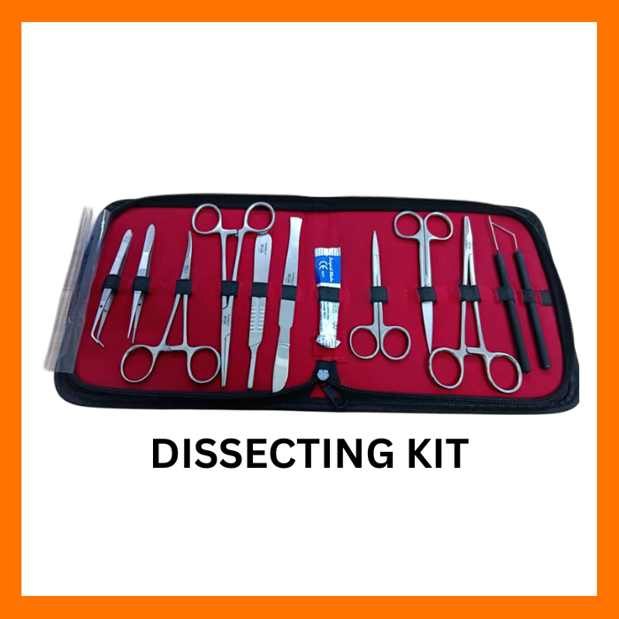 Dissecting Kit Medical use kit for Student in Zipper Case Dissecting ...