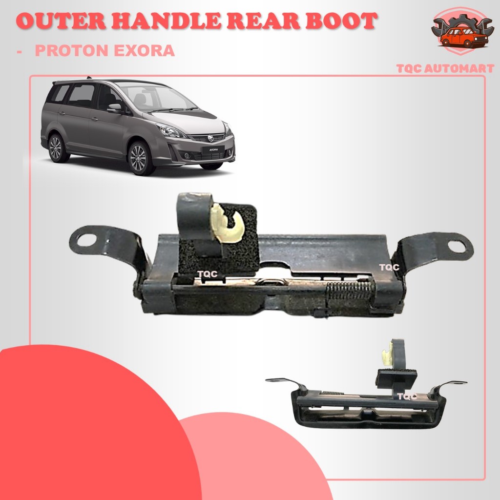 PROTON EXORA CPS BOLD HANDLE REAR TRUNK BONNET TARIK BELAKANG KUNCI ...