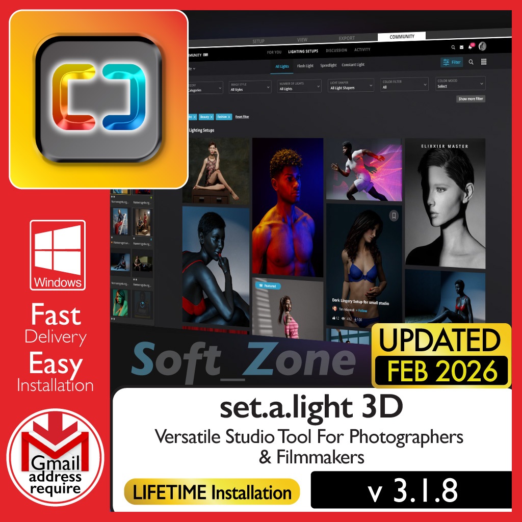 set.a.light 3D 3.1.8 - Versatile Studio Tool For Photographers ...