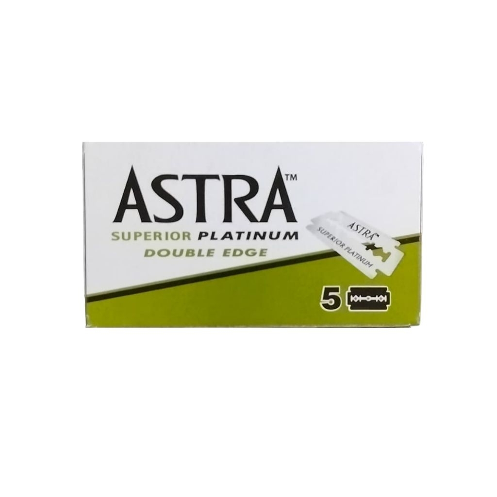 Astra (GREEN) Superior Platinum Double Edge Safety Razor Blade 10piece ...