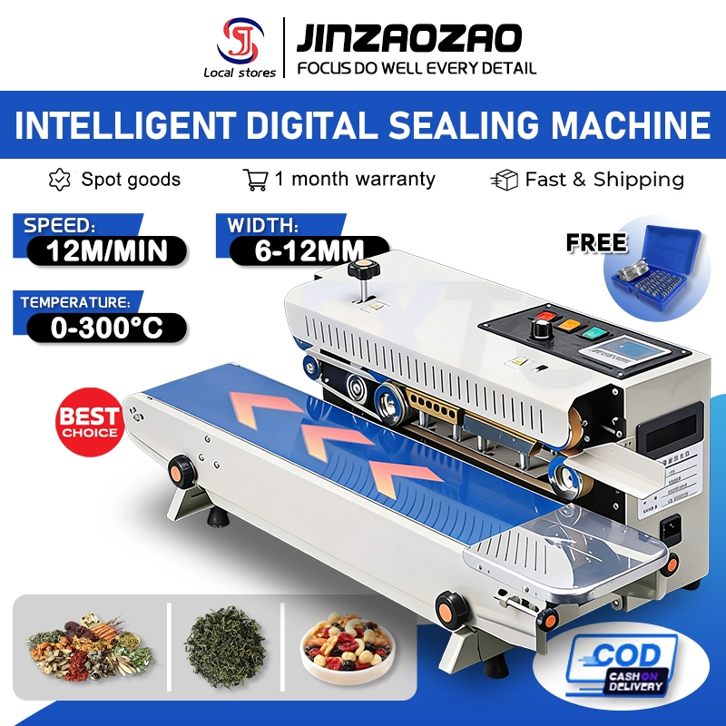 FR-900 High Speed Impulse Sealer Continuous Automatic Sealing Machine 0 ...