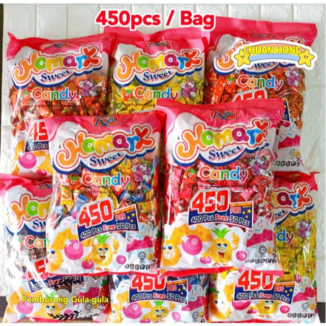 HOMARK ASSORTED VARIETY CANDY 400'PCS | Shopee Malaysia