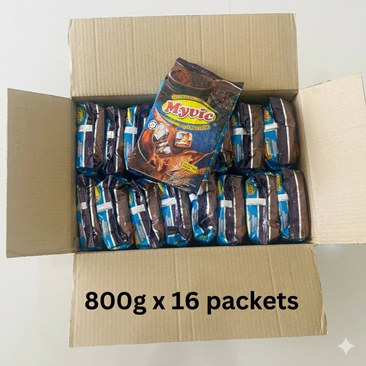 Myvic Choco Malt Drink (800GM x 16PKTS) [HALAL] | Shopee Malaysia