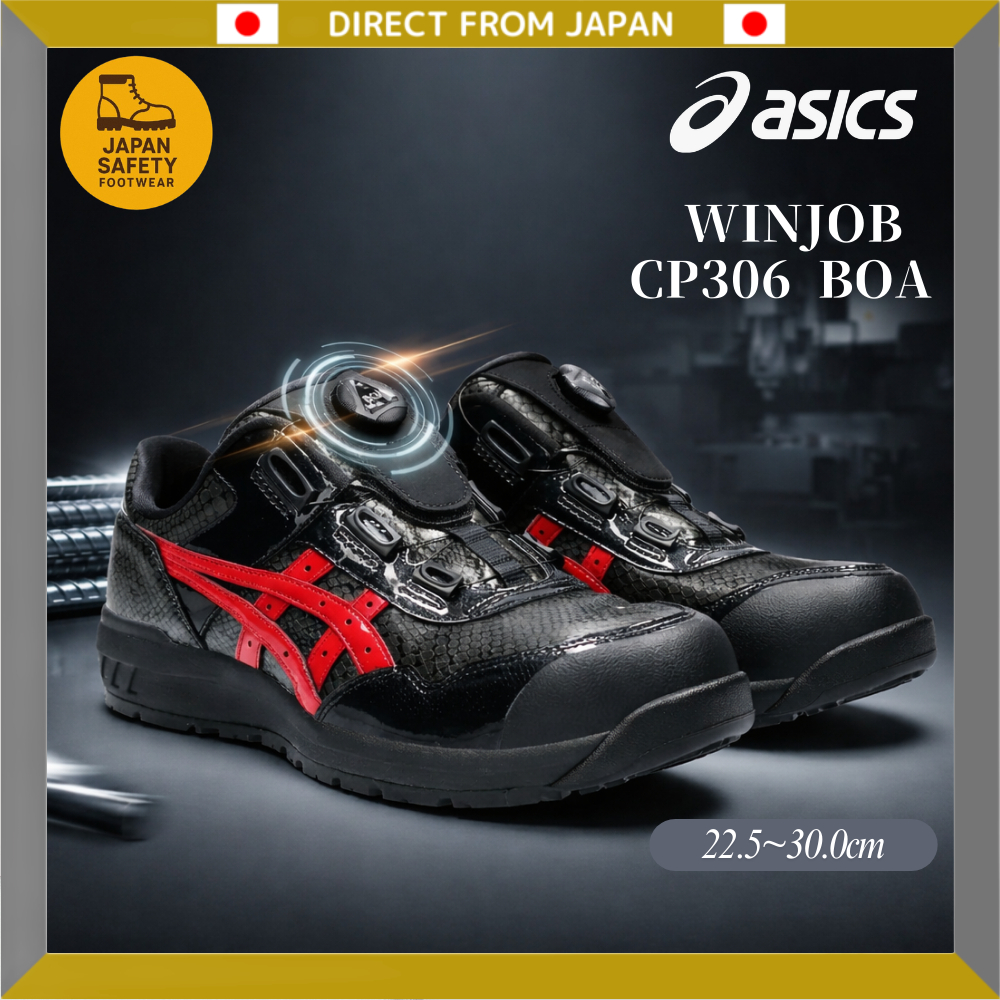 ASICS] WINJOB CP306 BOA BLK EDITION | Shopee Malaysia