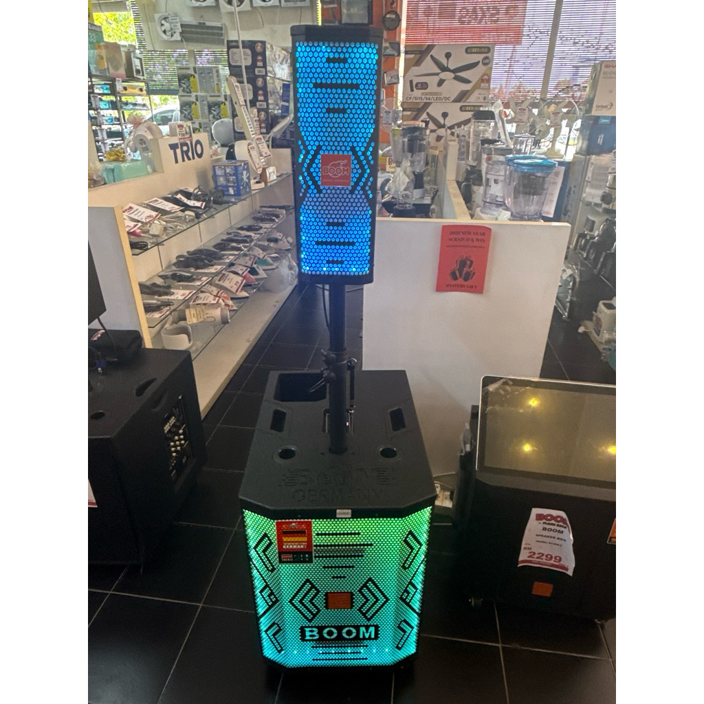[LOWEST PRICE IN SARAWAK] BOOM GERMANY-DREAM STAR- TOWER SPEAKER 1000W ...