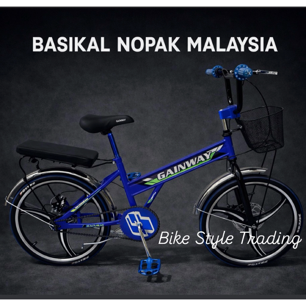 Basikal pacak / Basikal nopak / Basikal bmx / Sport rim sabit / Candy ...