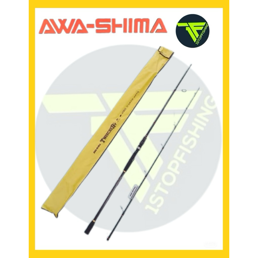 JORAN, AWASHIMA TWITCHER SPINNING / CASTING ROD | Shopee Malaysia