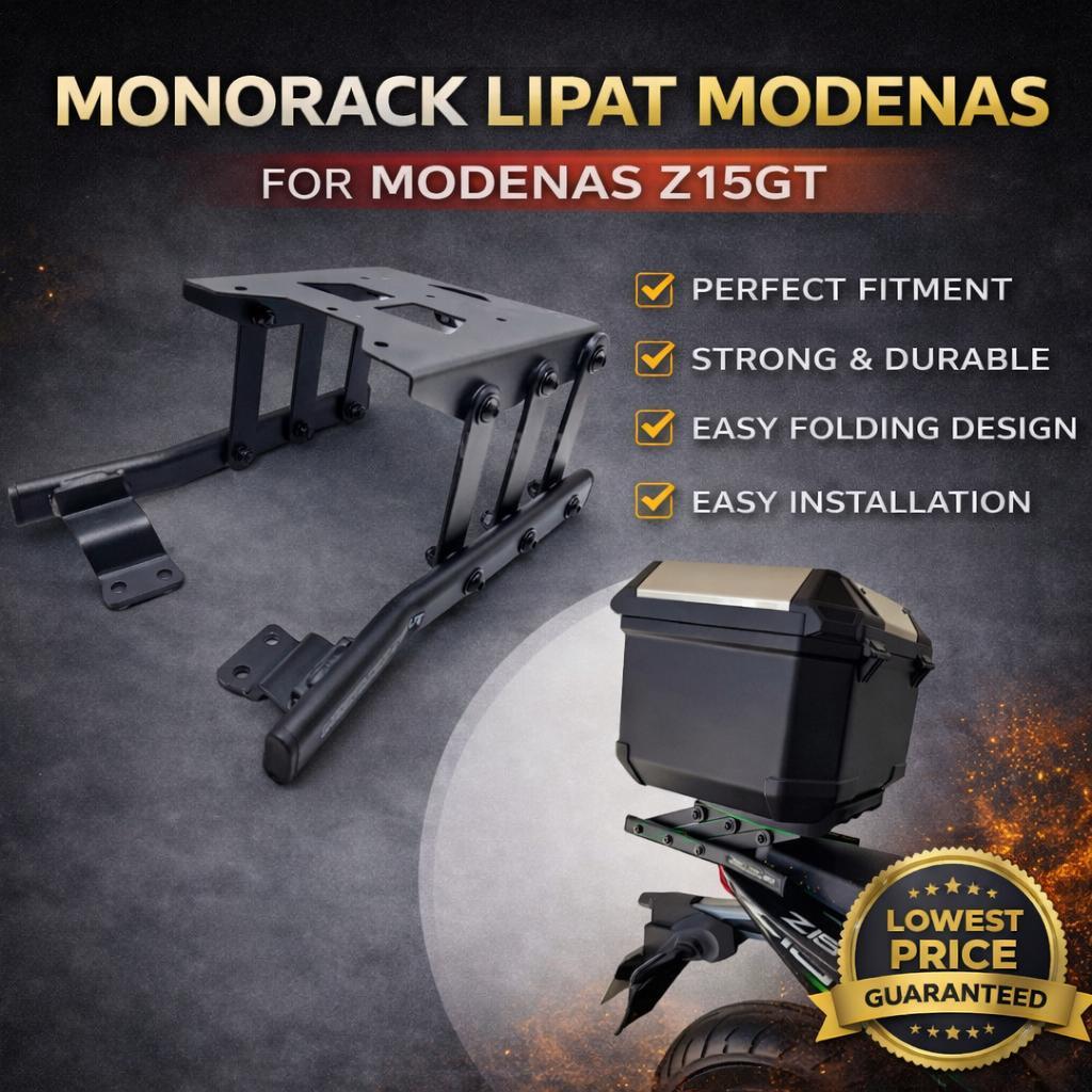 MONORACK Lipat Rack Modenas Z15GT Lipat Rack Rear Rack Modenas Z15GT ...
