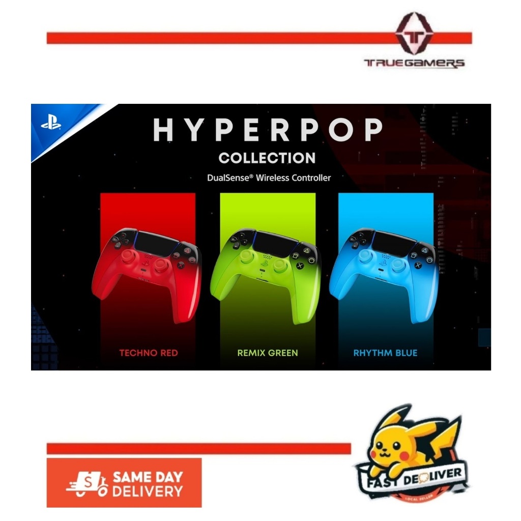 PS5 Controller Dualsense 5 DS5 Dual sense 5 Hyperpop Collection Remix ...