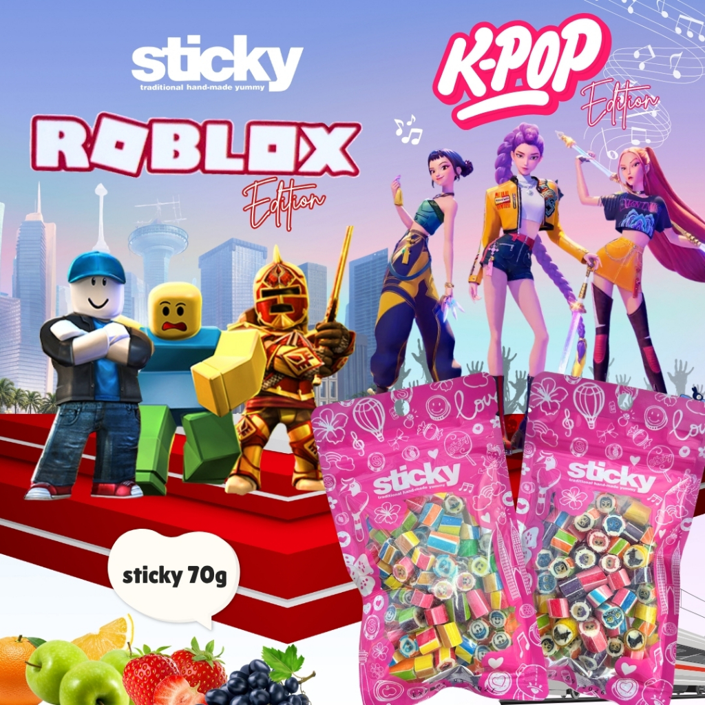 [FG 🎁] 70gm Sticky Candy Travel Pack Mix Rock Candy Gula-Gula Masam ...