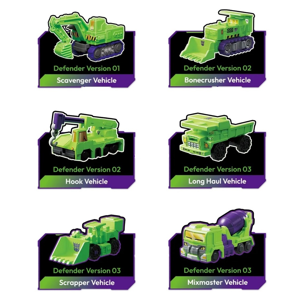 Blokees Transformers Defender Version Devastator Combining Accessory ...