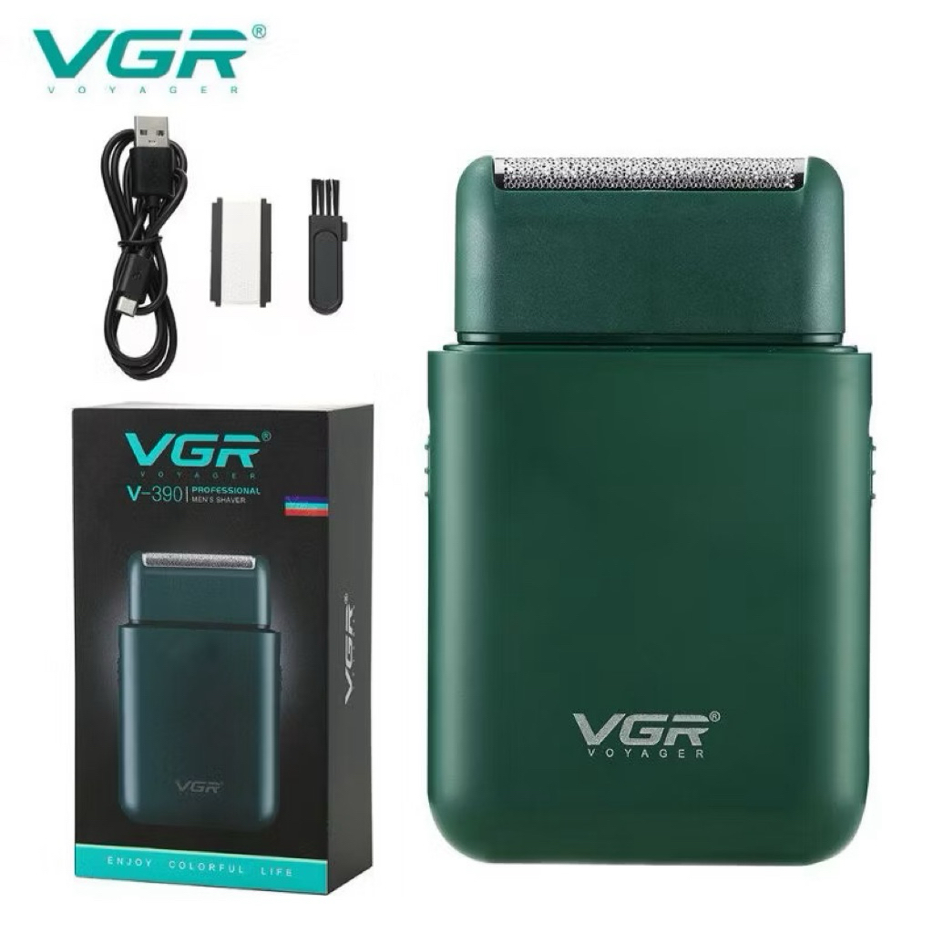Vgr V-390 Professional Electric Shaver Rechargeable Ultra Thin Razor ...