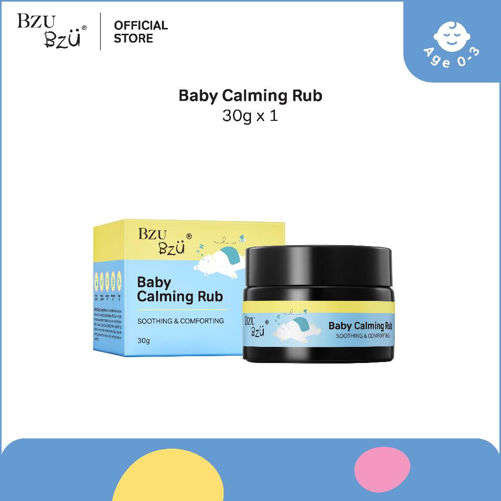 BZU BZU Soothing Calming Rub Cream - 30g | Shopee Malaysia