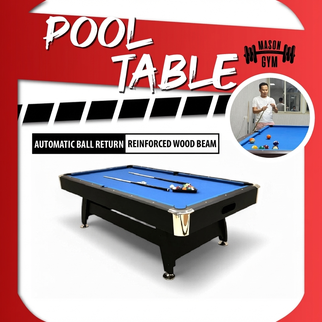 Pool Table Snooker Table Full Set Billiard Table Set Pool Meja Pool ...