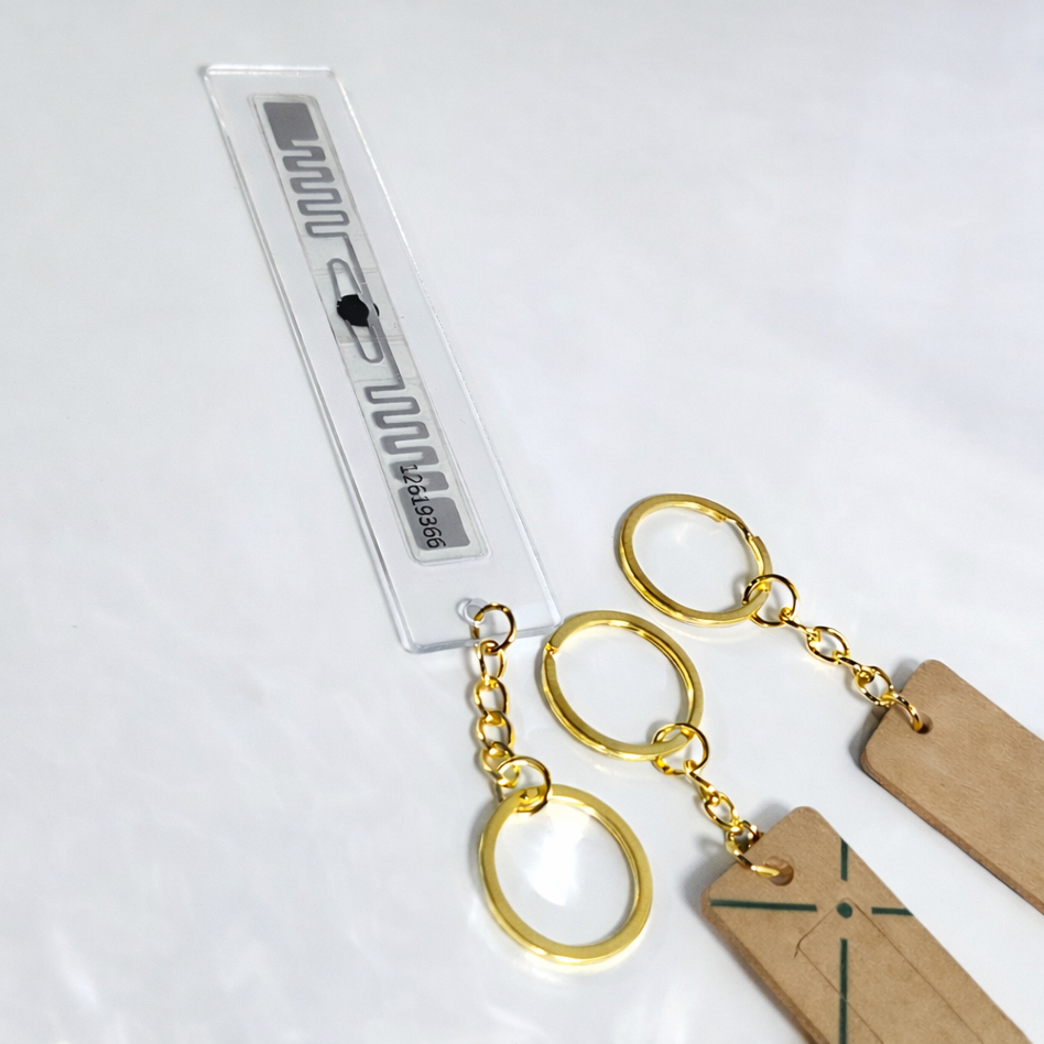 RFID Keychain Gold Ring Holder Gantungan Kunci RFID Emas (Touch n Go ...