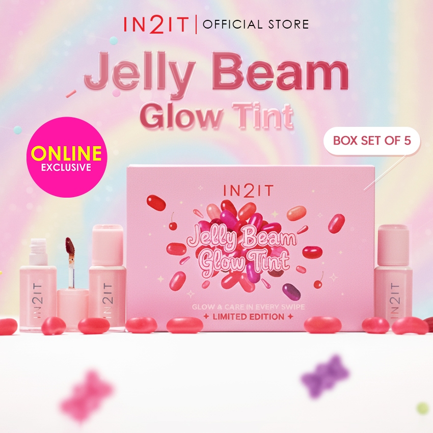 [Online Exclusive] IN2IT Jelly Beam Glow Tint Box Set | Shopee Malaysia