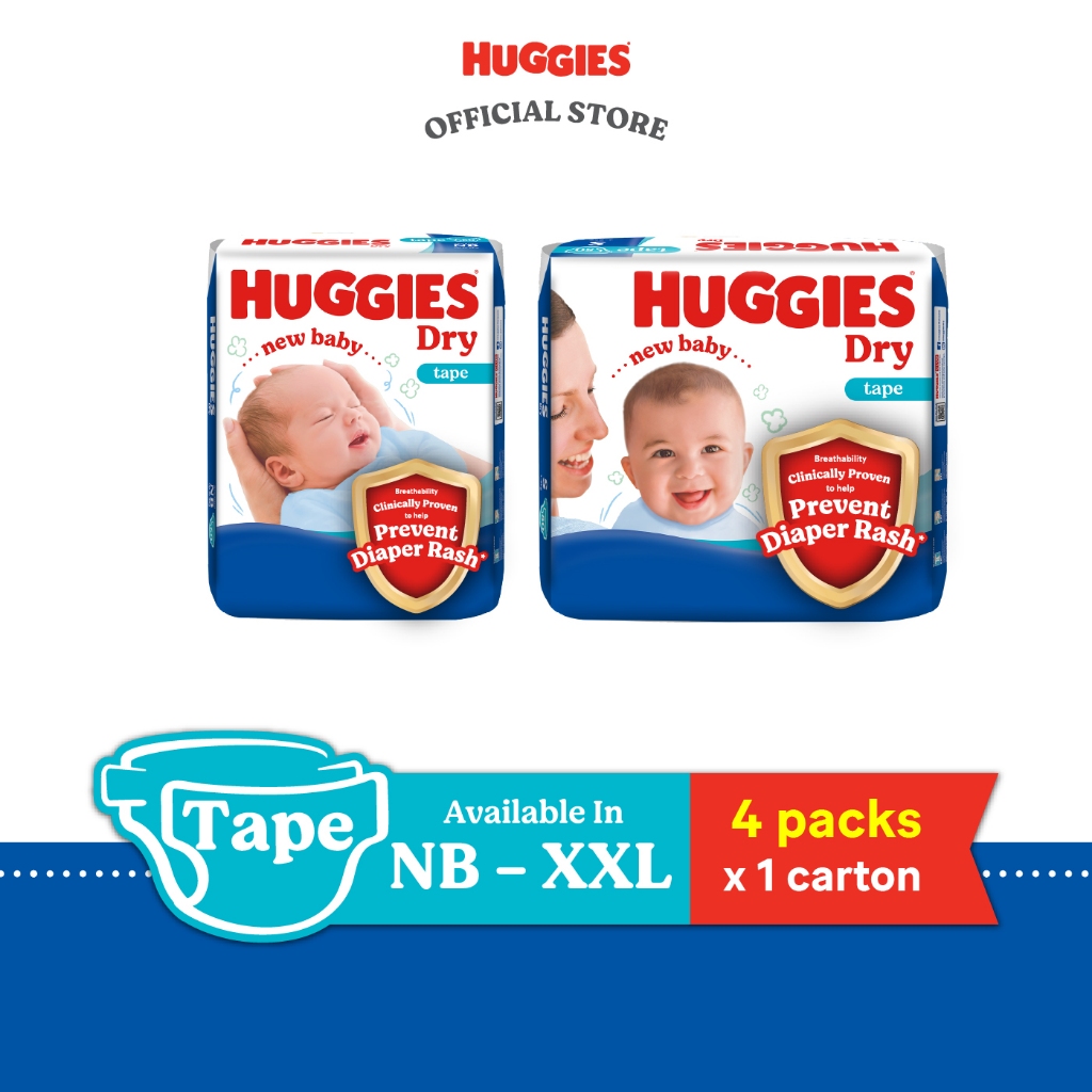 huggies dry tape - Prices and Promotions - Oct 2026 | Shopee Malaysia
