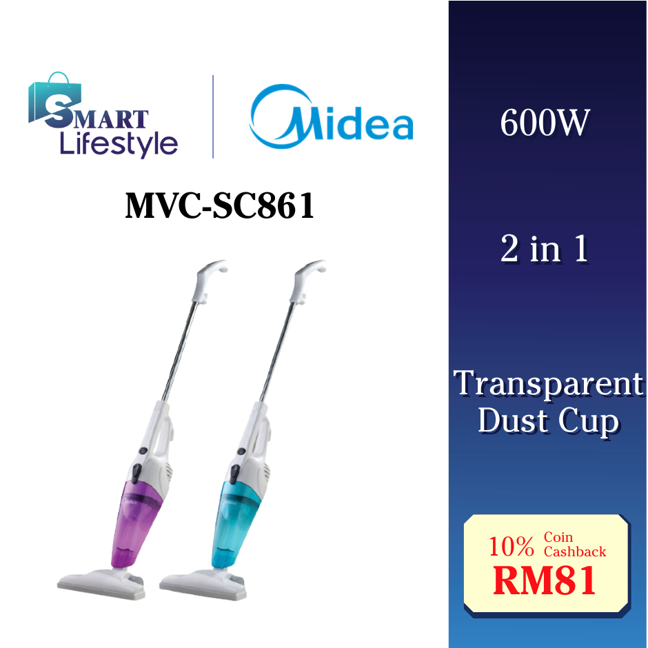 Midea Corded Stick Vacuum Cleaner (600W) MVC-SC861 / Morgan (600W) MVC ...