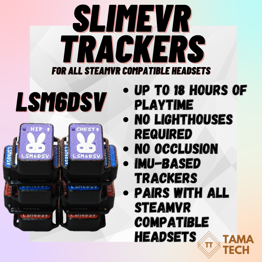 Tama's SlimeVR Full Body Tracker (1-Year Local Warranty | Vive