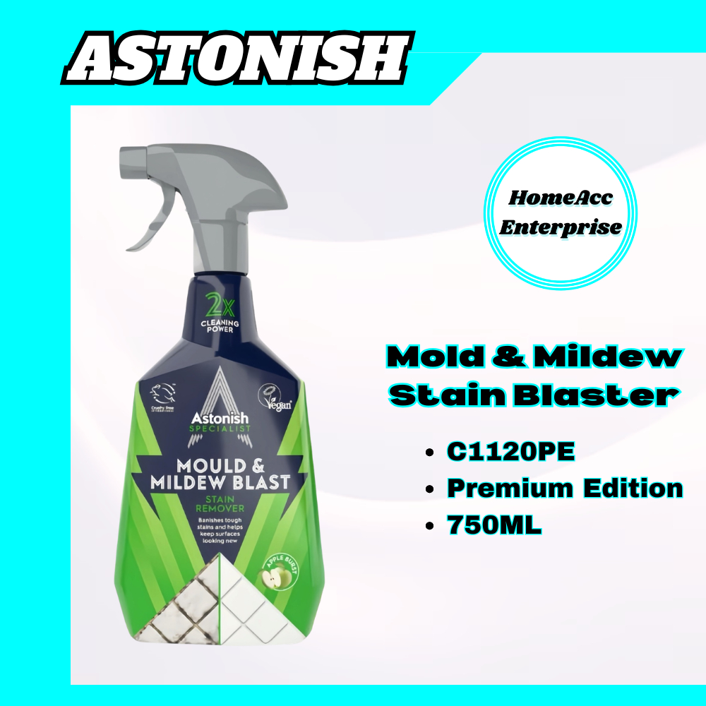 Astonish Mould & Mildew Stain Blaster 750ml | Bathroom Mould Cleaner ...