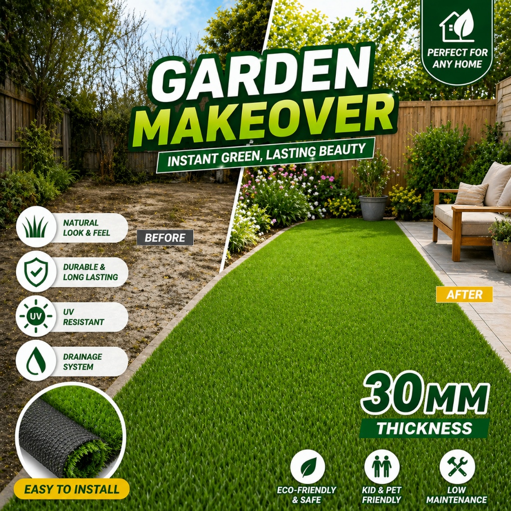 Rumput Karpet Tiruan Rumput Carpet Outdoor Artificial Grass Rumput ...