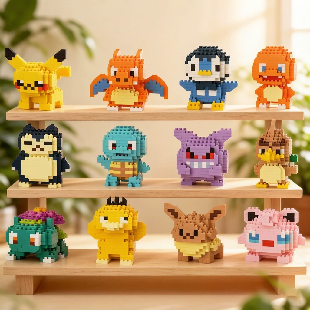 [10 Style] Pokemon Pikachu Charmander Squirtle Gengar Charizard Nano ...