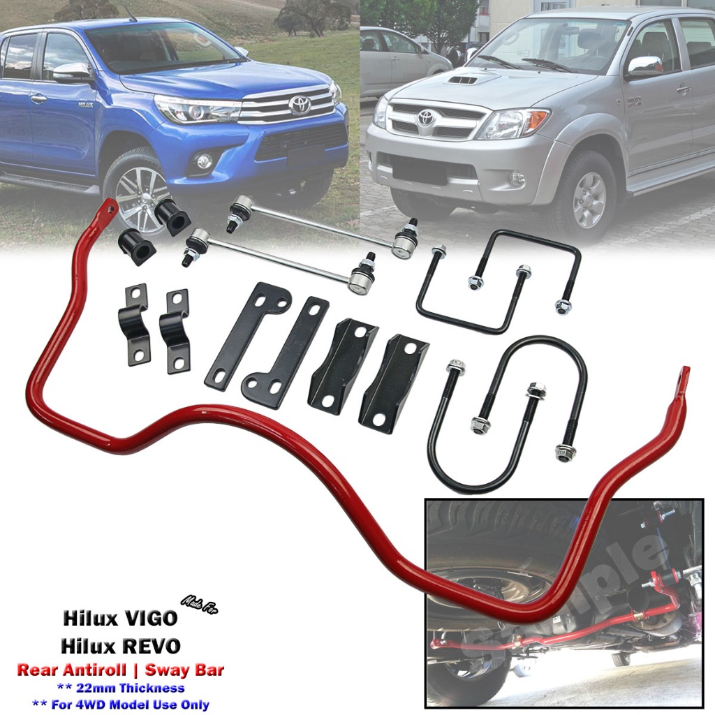 Rear Anti Roll Sway Bar Stabilizer Kits For Toyota Hilux VIGO REVO ...