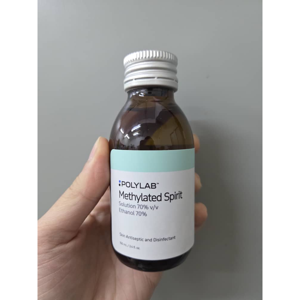 POLYLAB METHYLATED SPIRIT(70% ALCOHOL) 100ML | Shopee Malaysia