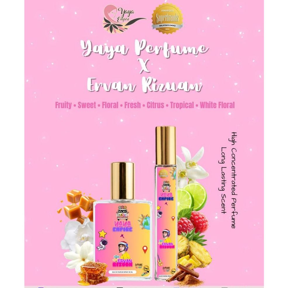 YAYA EMPIRE X ERVAN RIZUAN PERFUME EDITION 10ML 35ML | Shopee Malaysia