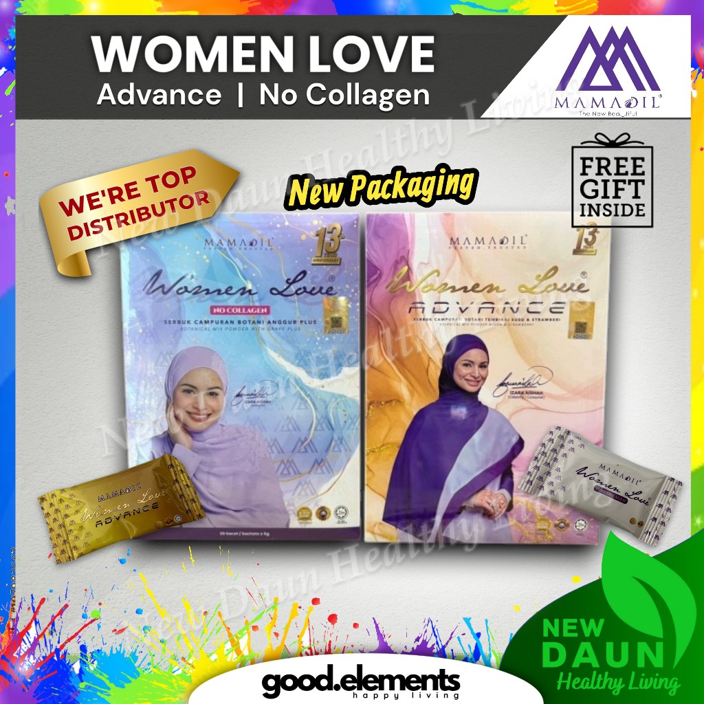 MAMADIL WOMEN LOVE ADVANCE | NO COLLAGEN Kacip Fatimah Manjakani Kurus ...