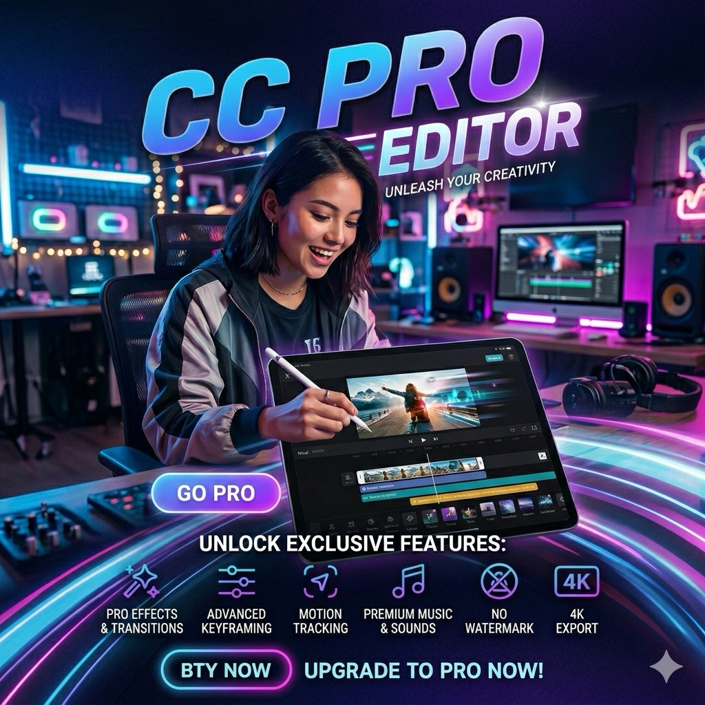CC PRO | VIDEO EDITOR | Shopee Malaysia