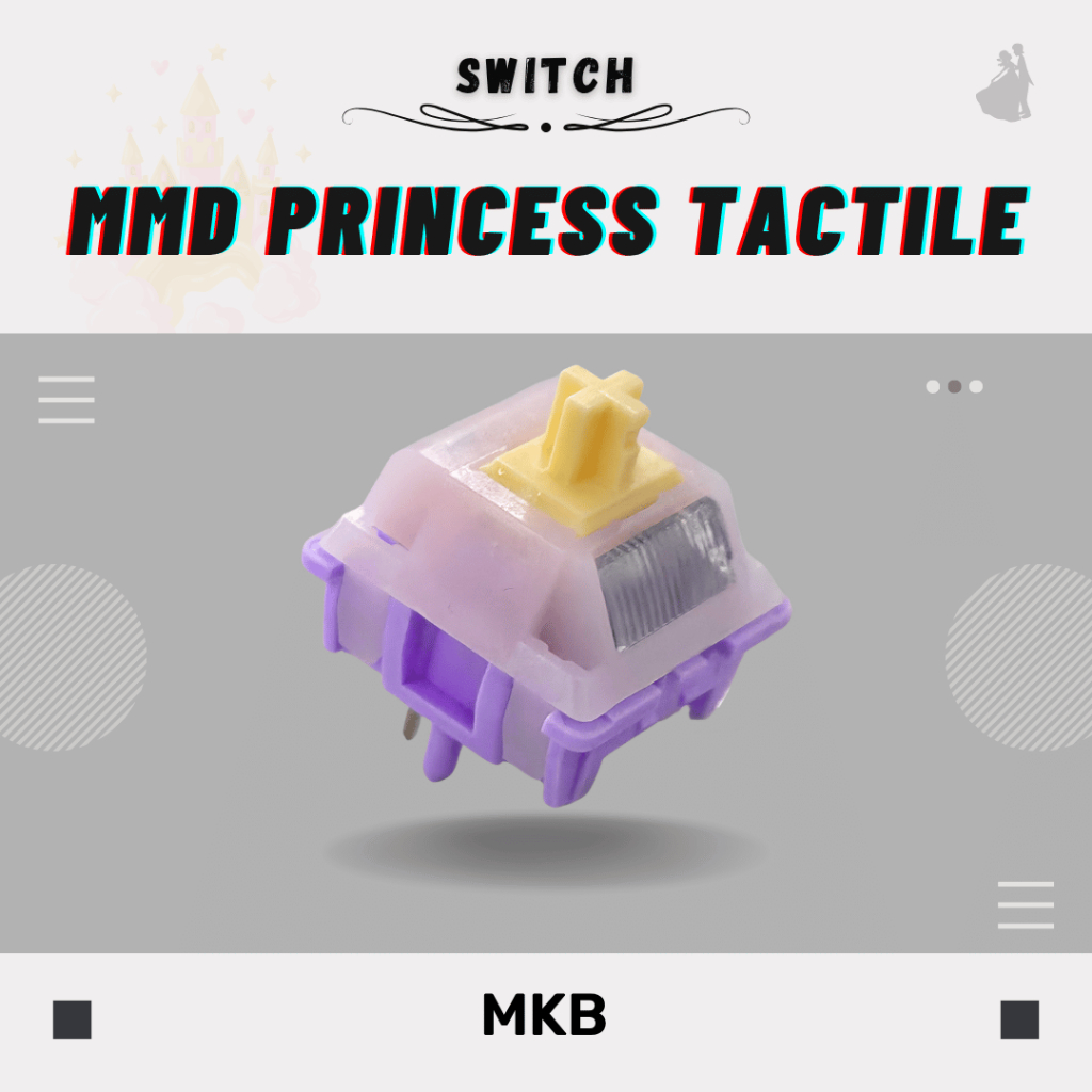MKB MMD Princess Tactile V5 Switch for Mechanical Keyboards | Shopee ...