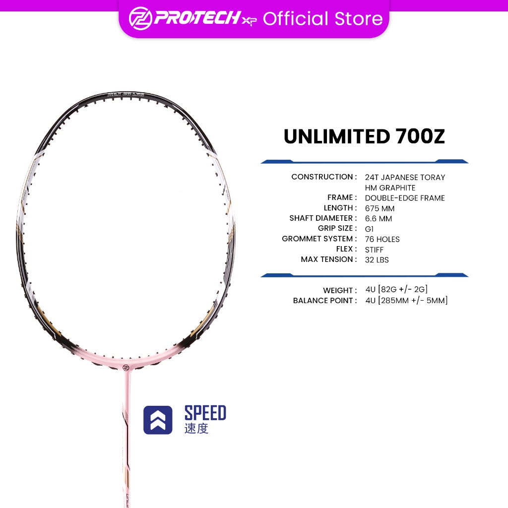 PROTECH UNLIMITED 700Z XP (PINK/BLACK)(4UG1)(MAX 28LBS)(Intermediate ...