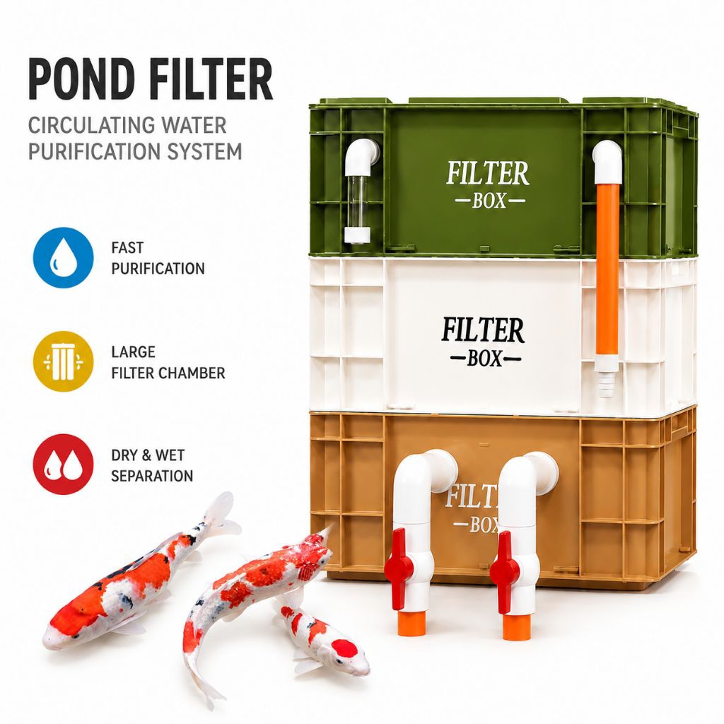 READY STOCK | AQUARIUM FILTER BOX | 2-3 LAYERS FILTER BOX | FISH TANK ...
