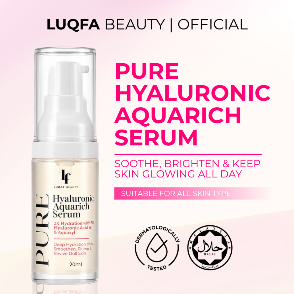 LUQFA BEAUTY Hyaluronic Aquarich Serum | Shopee Malaysia
